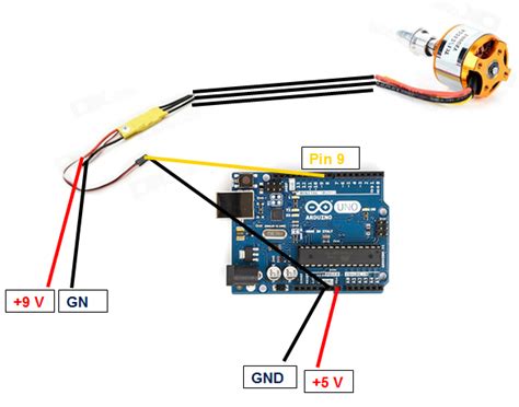 Sensorless Bldc Motor Control With Arduino Diy Esc Simple Projects