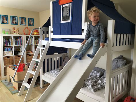 You are viewing diy toddler loft bed with slide, picture size 945x768 posted by steve cash at august 20, 2017. Maxtrix Medium bunk bed with slide and top tent is sure to put a smile on their face. | Kids ...