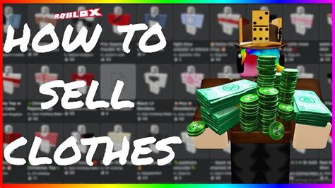 Roblox How To Sell Clothes Youtube
