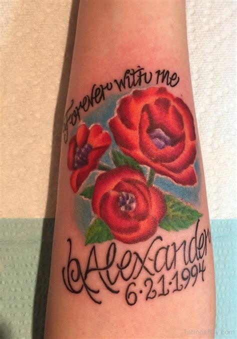 Red Rose Flower Tattoo Tattoo Designs Tattoo Pictures