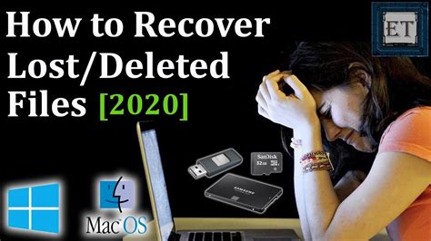 How To Recover Permanently Deleted Files In Windows 10 2020 Youtube