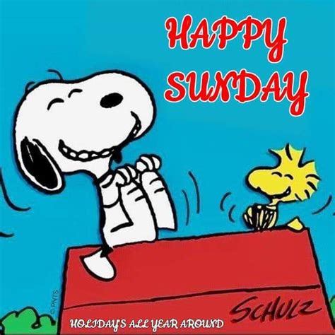 Happy Sunday Snoopy Good Morning Motivational Quotes
