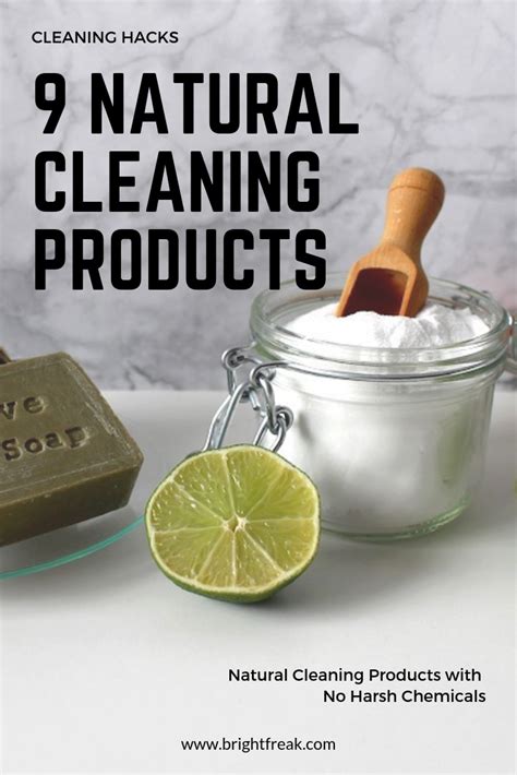 9 Natural Cleaning Products With No Harsh Chemicals Bright Freak