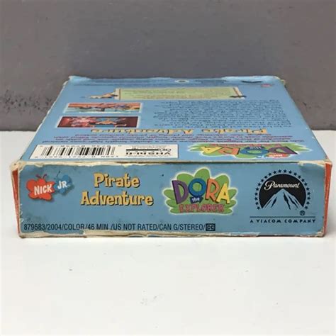 Nick Jr Dora The Explorer Pirate Adventure Vhs Video Tape Nickelodeon