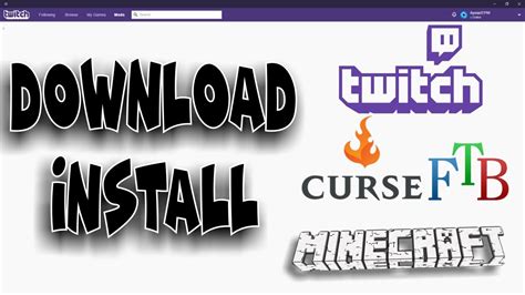 Browse and download minecraft twitch mods by the planet minecraft community. HOW TO DOWNLOAD & INSTALL MINECRAFT MOD PACKS & TWITCH ...