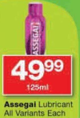 Assegai Lubricant All Variants Each Offer At Checkers