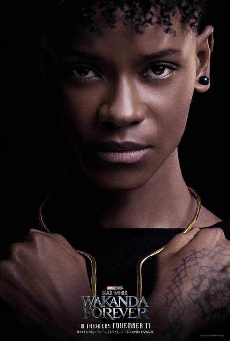 Letitia Wright As Shuri Black Panther Wakanda Forever Character