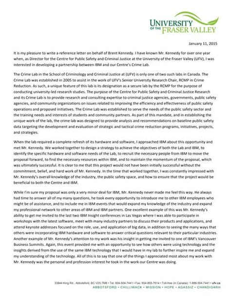 Brent Kennedy Letter Of Recommendation For Ma Program Pdf