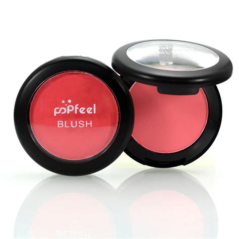 Popfeel Brand Cheek Blush 6 Color Different Powder Pressed Foundation