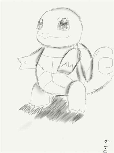 Pokemon Squirtle Drawing At Getdrawings Free Download
