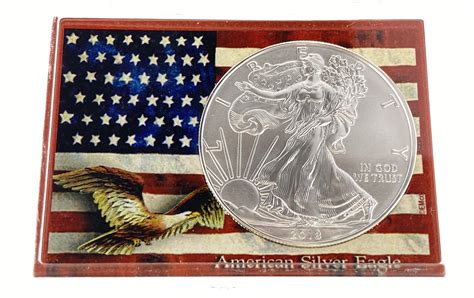 Lot 2008 1oz American Silver Eagle Dollar Bullion Coin