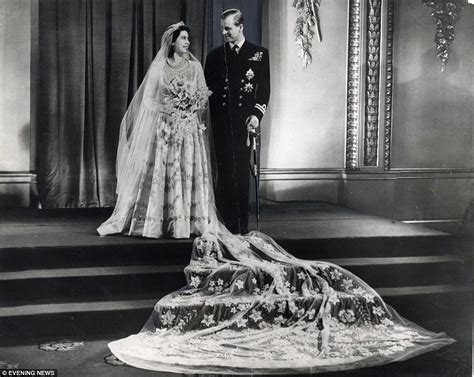 Given the rationing of clothing at the time, she still had to purchase the material using ration coupons. Loveliest royal wedding gowns since 1923 remembered ...