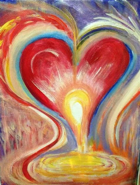 Heart Prophetic Art Painting