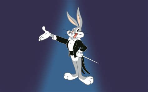 Free Download Hd Wallpaper Bugs Bunny Conductor Of The Symphony
