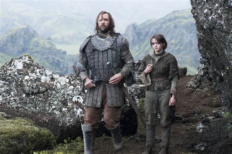Game Of Thrones Season 4 Episode 10 Still Arya Stark Rory Mccann