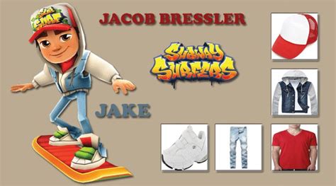 have your own jake costume from subway surfers tricky subway surfers costume trio halloween