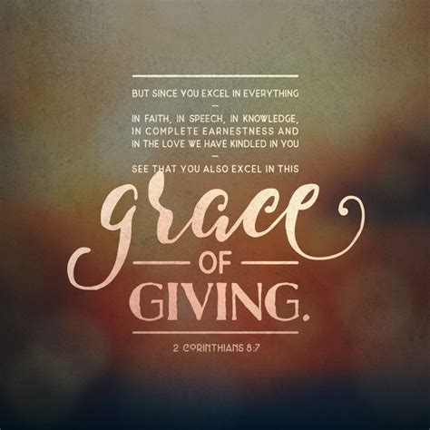 “the Grace Of Giving” Capital Church