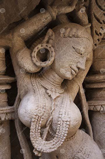 Carved Idols On The Inner Wall Of Rani Ki Vav An Intricately Constructed Stepwell On The Banks
