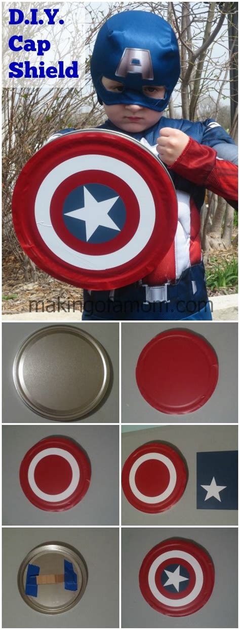How To Make A Diy Captain America Shield Lomo