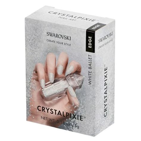 Nail Art Swarovski® Crystal Pixie™ Edge White Ballet 5g Bottle