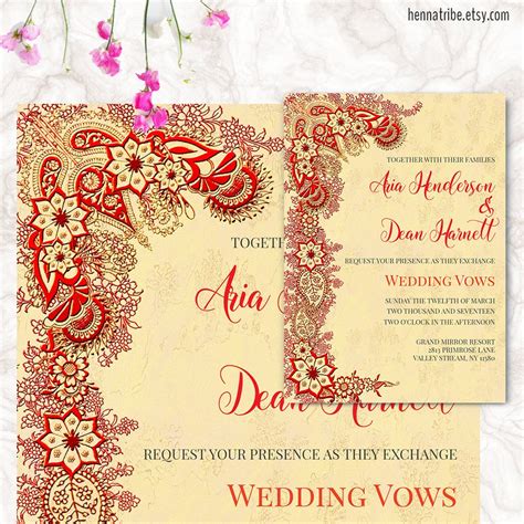 Indian Wedding Card Sample