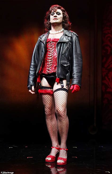 jason donovan dons stockings and suspenders in the rocky horror show s 50th anniversary in
