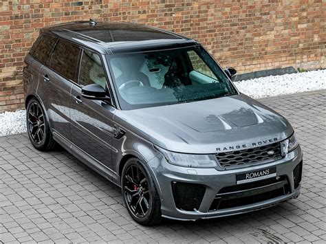 The range rover sport is available with a wide range of powertrain options; 2018 Used Land Rover Range Rover Sport Svr | Corris Grey