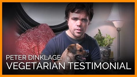 Game Of Thrones Star Peter Dinklage On Why Hes Vegetarian Youtube