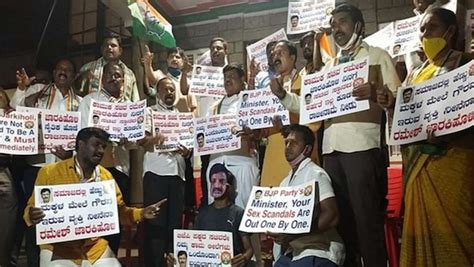 karnataka minister ramesh jarkiholi resigns on moral grounds over alleged sex tape