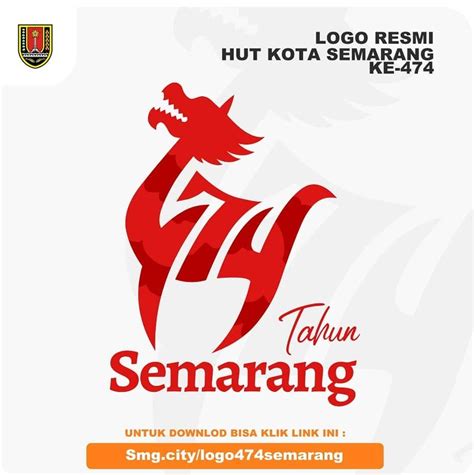 Logo Resmi Hut Kota Semarang Ke 474 Pemerintah Kota Semarang
