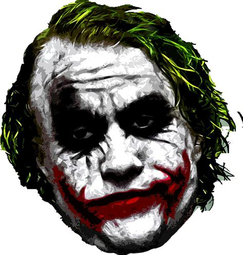 Download Joker Mask Joker Stencil Heath Ledger HD Transparent PNG NicePNG Com