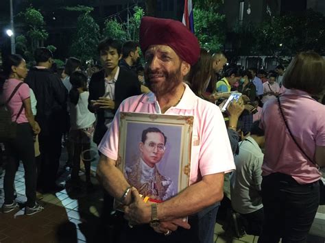 sikh shares his love for late king rama ix as thailand prepares for thursday funeral of beloved