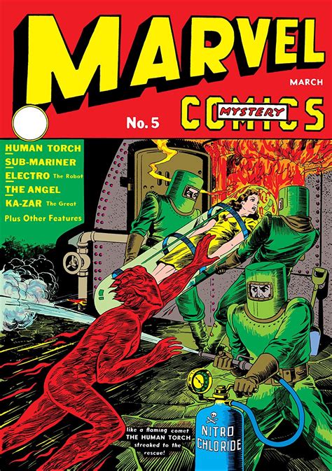 Marvel Mystery Comics 5 By Carl Burgos Goodreads