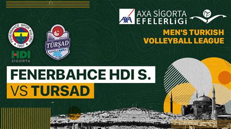 Full Match Fenerbahce HDI Sigorta Vs Tursad Turkish Men S