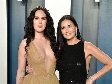 According to usmagazine, demi moore lost two of her front teeth because she was under an extreme amount of stress. Demi Moore's Daughter Rumer Willis Looks So Much Like Mom ...