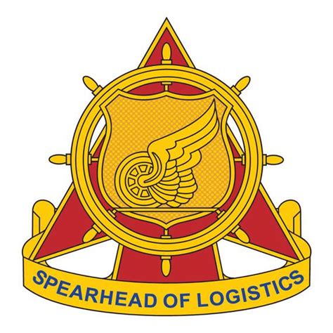 Us Army Transportation Corps Insignia Full Color Decal Etsy