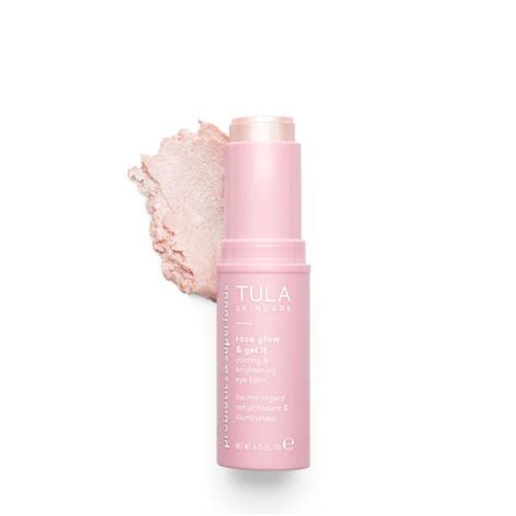 Tula Rose Glow And Get It Cooling And Brightening Eye Balm