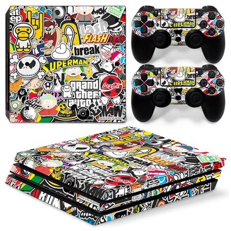 Vinyl Decal For Playstation 4 Pro Skin Sticker For Ps4 Pro Console Skin