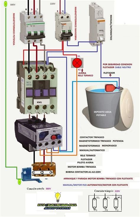 Single Phase Contactor Wiring Diagram A1 A2