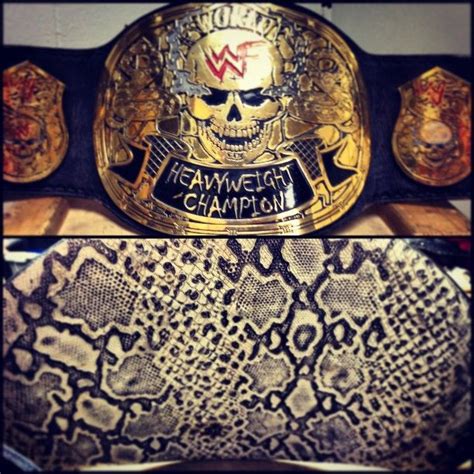 The Wwe Championship Smoking Skull Belt Introduced By Stone Cold Steve Austin