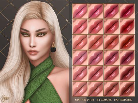 Lipstick 138 By Julhaos At Tsr Sims 4 Updates
