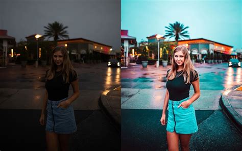 Before And After Photography Color Grading