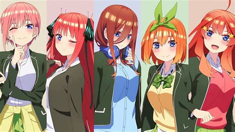 Gotoubun No Hanayome Reveals New Opening And Ending Sequences Anime Sweet