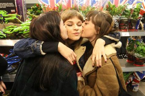 Sainsburys Kiss In Protest Held At Store After Lesbians Asked To