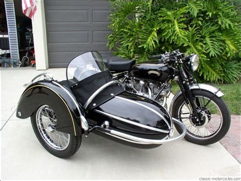 Classic Motorcycles Sidecar Motorcycle