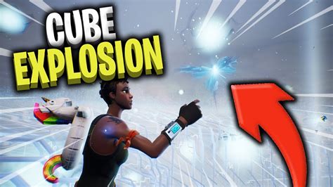 Fortnite Cube Explosion Fortnite Battle Royale Pc Youtube