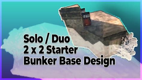 Soloduo Starter Base Design Rust 2020 Youtube
