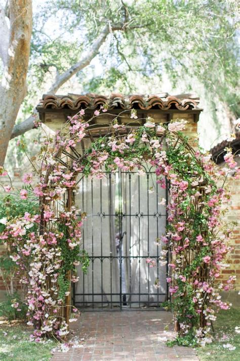 Wedding Wednesday On Trend Floral Arches