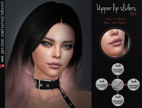 The Sims 3 Cc Lip Sliders Craftsjenol