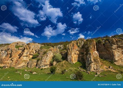 Beautiful Mountain Scenery In Summer Stock Image Image Of Summer